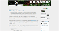 Desktop Screenshot of elteleoperador.com